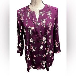 Stitch Fix floral blouse, new without tags, size small